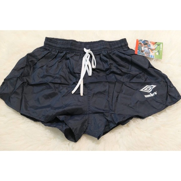 Short De Football Umbro Vintage Années 80 - Vert, Taille M - Nylon